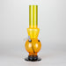 Acrylic 12" Water Pipe Mixed Color [PIP286] Acrylic Bong NIBO Distribution Orange