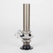Acrylic 8" Water Pipe [PIP2846] Acrylic Bong NIBO Distribution Black