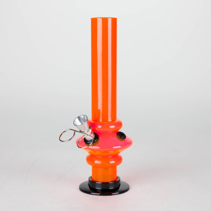 Acrylic 8" Water Pipe [PIP2846] Acrylic Bong NIBO Distribution Red