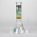 10" Cartoon Designs Glow In The Dark beaker bong In the Box [PIP302] Glass Bong NIBO Distribution