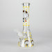 10" Cartoon Designs Glow In The Dark beaker bong In the Box [PIP302] Glass Bong NIBO Distribution Design 10