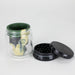 Top Side Grinder Bottom Storage Jar [CN6280] Herb Saver Grinder Canadian Distributor