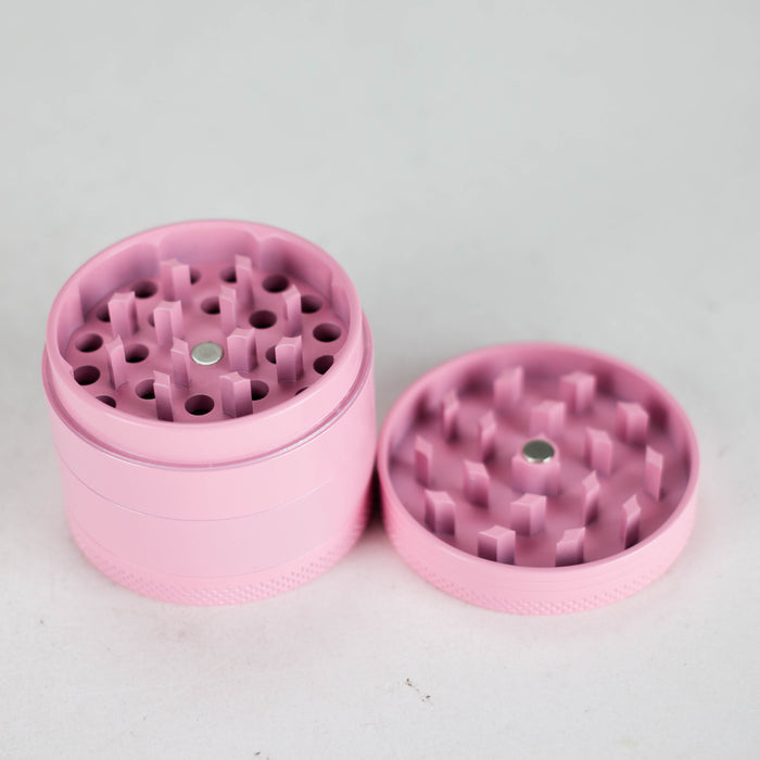 4 Parts Grinders Lady Hornet, Pink Color Non Stick Surface [CNC50-4TC-LH] Display Pack Canadian Distributor