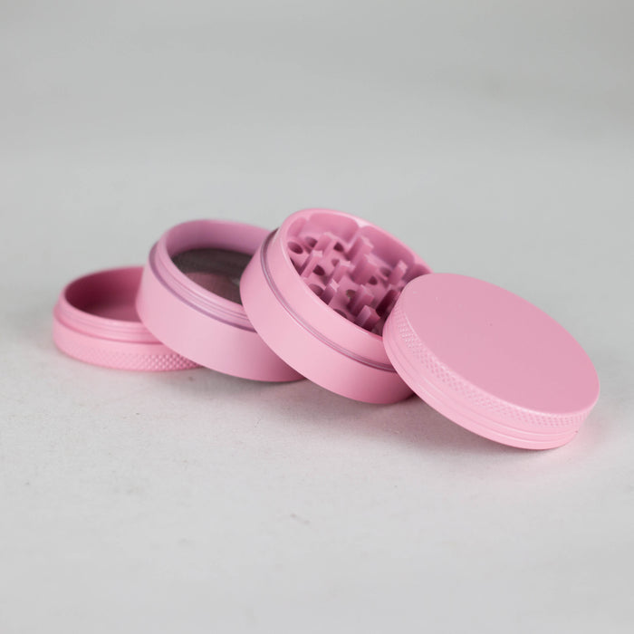 4 Parts Grinders Lady Hornet, Pink Color Non Stick Surface [CNC50-4TC-LH] Display Pack Canadian Distributor