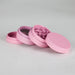 4 Parts Grinders Lady Hornet, Pink Color Non Stick Surface [CNC50-4TC-LH] Display Pack Canadian Distributor