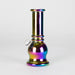 6" Round Base Mini Glass Bong Metallic Finish [BLMIN-04-4] Glass Bong Canadian Distributor