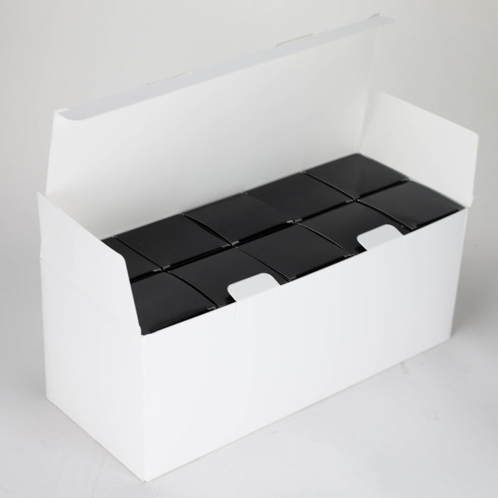 6" Round Base Mini Glass Bong Metallic Finish [BLMIN-04-4] Glass Bong Canadian Distributor