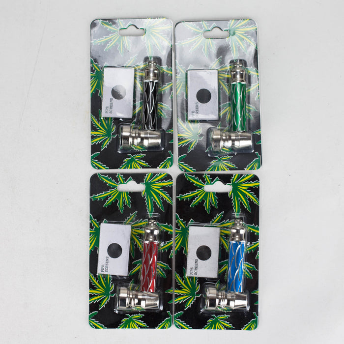 3" Metal Pipe Lead Design Sticker [YD-003] Metal Pipe Canadian Distributor Design B