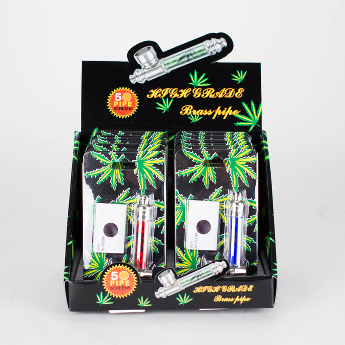 3" Metal Pipe Lead Design Sticker [YD-003] Metal Pipe Canadian Distributor