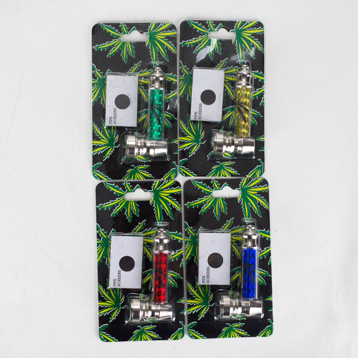 3" Metal Pipe Lead Design Sticker [YD-003] Metal Pipe Canadian Distributor Design A