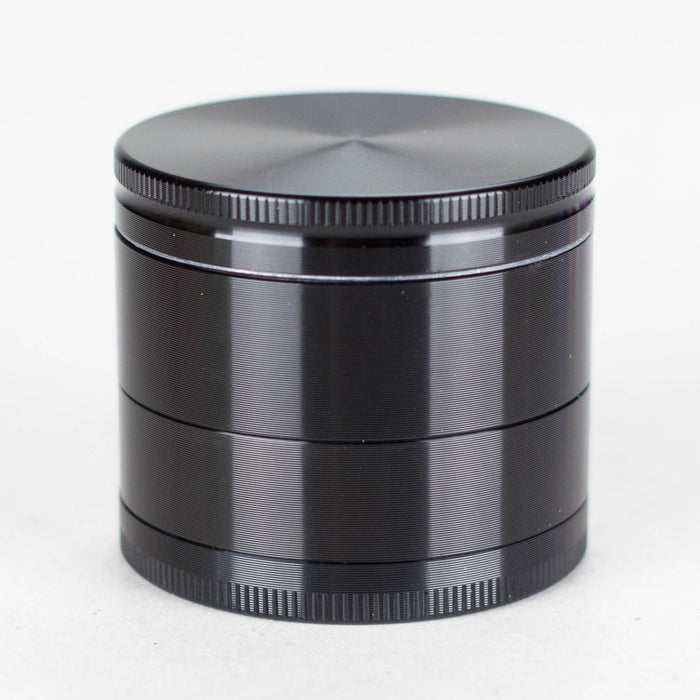 4 Part Grinder, Metallic Finish and Black Color [CN5015] Regular Grinder Canadian Distributor Black (F)