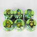 4 Part Grinder Hybrid, Rolling Stars Green Color, Printed Design [GRS-H6915] Herb Grinder Canadian Distributor