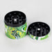 4 Part Grinder Hybrid, Rolling Stars Green Color, Printed Design [GRS-H6915] Herb Grinder Canadian Distributor