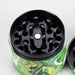 4 Part Grinder Hybrid, Rolling Stars Green Color, Printed Design [GRS-H6915] Herb Grinder Canadian Distributor