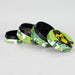 4 Part Grinder Hybrid, Rolling Stars Green Color, Printed Design [GRS-H6915] Herb Grinder Canadian Distributor
