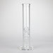 12" Clear Straight Tube Bong Straight Tube Bong Bongzie Smokes