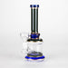7.5" glass bong with diffuser Bongs Bongzie Smokes