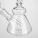 6" bent neck Twist glass bong with diffuser Bongs Bongzie Smokes