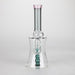 8" Assorted color tube glass bong with caterpilar diffuser Other Shaped Bong Bongzie Smokes