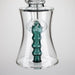 8" Assorted color tube glass bong with caterpilar diffuser Other Shaped Bong Bongzie Smokes
