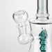 8" Assorted color tube glass bong with caterpilar diffuser Other Shaped Bong Bongzie Smokes