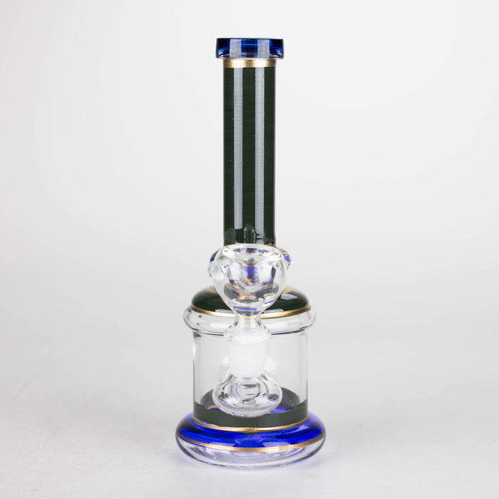7.5" glass bong with diffuser Bongs Bongzie Smokes