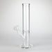 12" Clear Straight Tube Bong Straight Tube Bong Bongzie Smokes