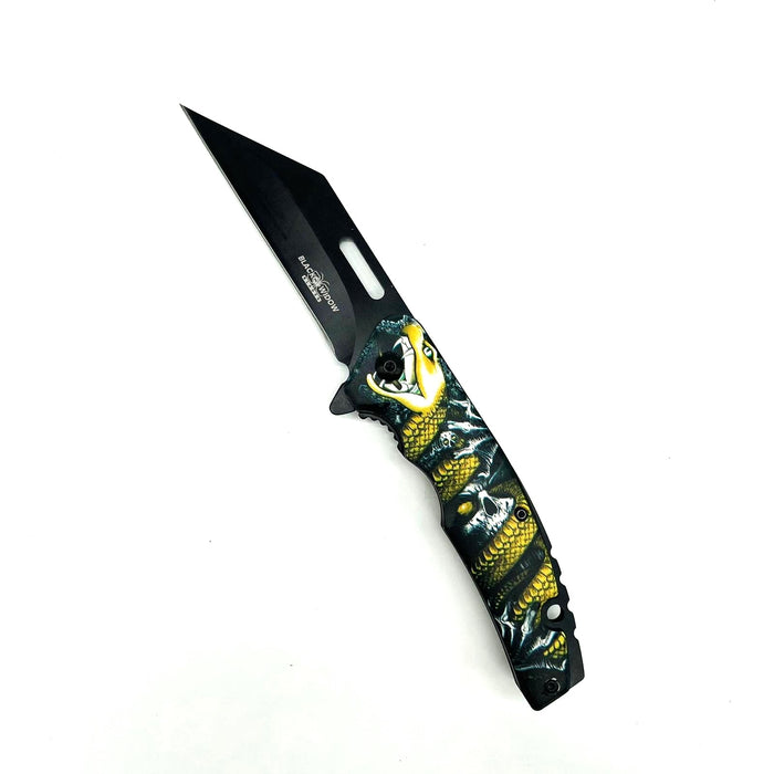 Foldable Pocket Knife [ BW-0579 ] Folding Knife NIBO Distribution GOLD