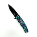 Foldable Pocket Knife [ BW-0578 ] Folding Knife NIBO Distribution BLUE