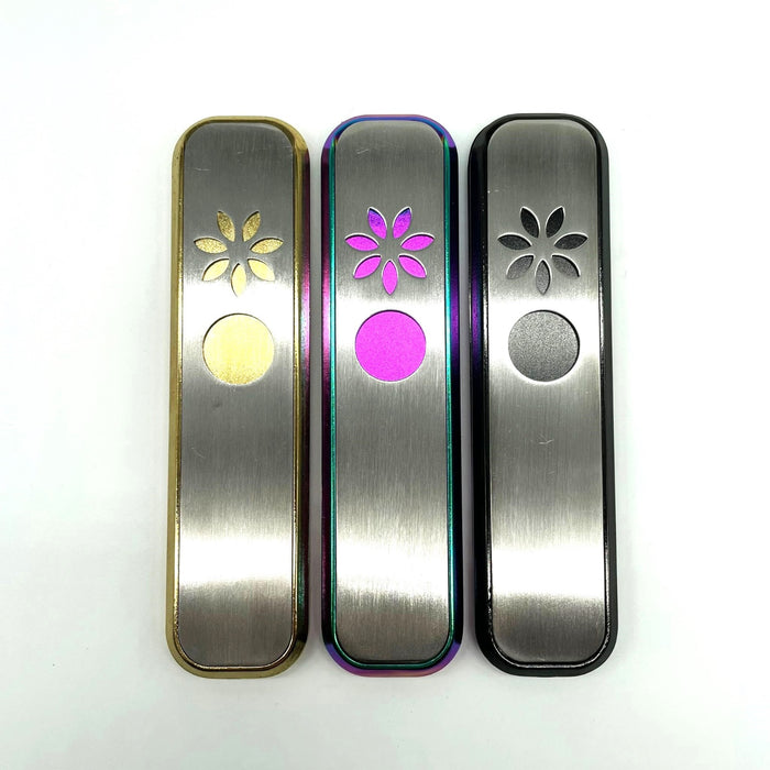 Classic Flat Metal Pipe For Dry Herb [PIP790] Metal Pipe NIBO Distribution