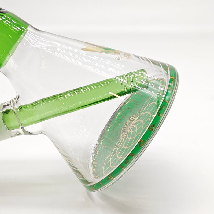 10" 5mm Accent Thickened Beaker [WE-10] Glass Bong Super Supplys Inc