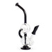 10" Dab Rig Recycler M14 - Black and Clear Glass Rig PINNACLE DISTRIBUTORS INC.