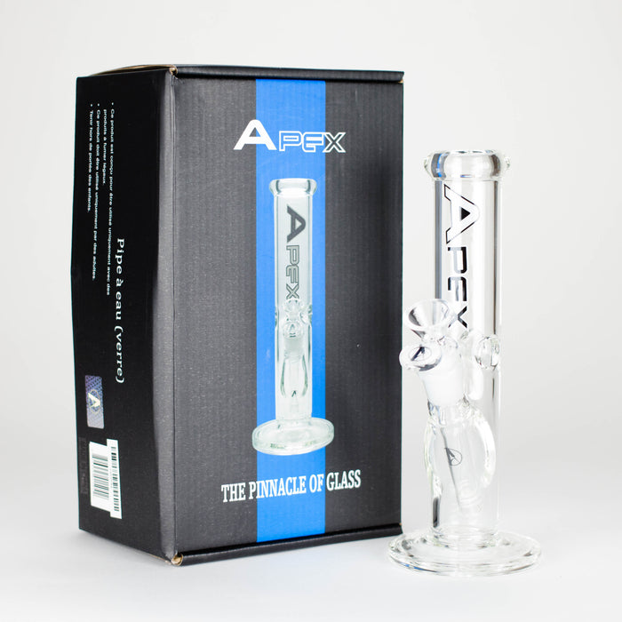 Apex | 9" Value Straight Glass Bong Straight Tube Bong Maq Distributors