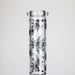 Karma | 14" Leaf Beaker Glow in the dark Glass Bong Beaker Bong Maq Distributors