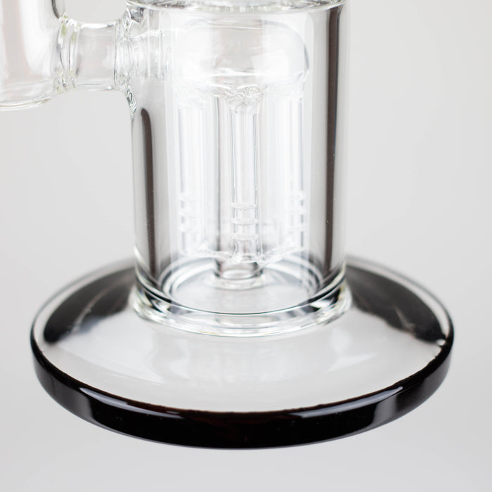 Karma | Glass Bong 11" Double Tree Bend Other Shaped Bong Maq Distributors
