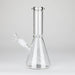 Karma | 9" Skinny Beaker Glass Bong Beaker Bong Maq Distributors