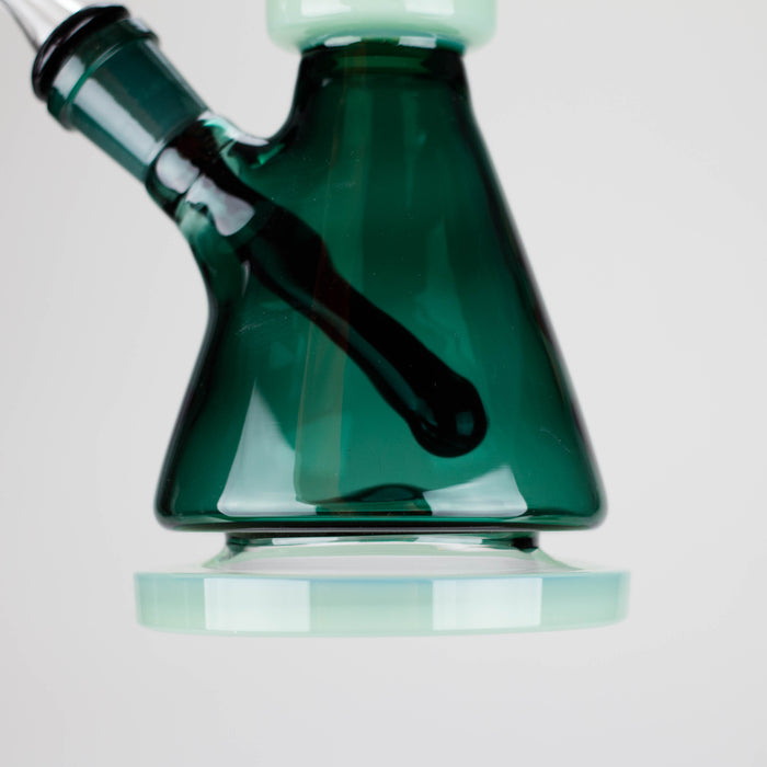 BoroSci | 10" Retro Mini Beaker with Banger Glass Rig Rig Maq Distributors