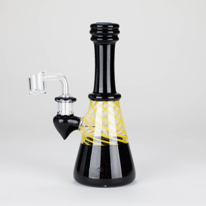 Karma | Mini Beaker With Banger Glass Rig Beaker Bong Maq Distributors