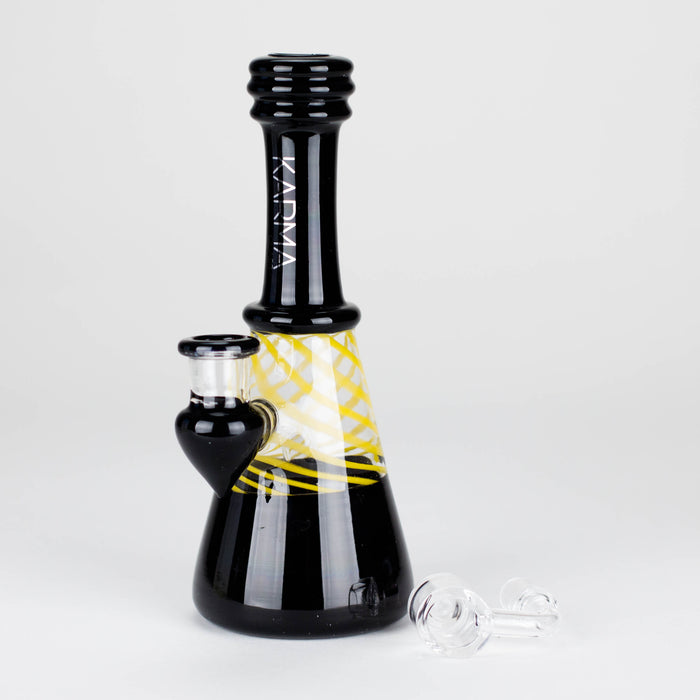Karma | Mini Beaker With Banger Glass Rig Beaker Bong Maq Distributors
