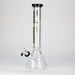 Tech Tubes | 16" 9mm Beaker Glass Bong Beaker Bong Maq Distributors
