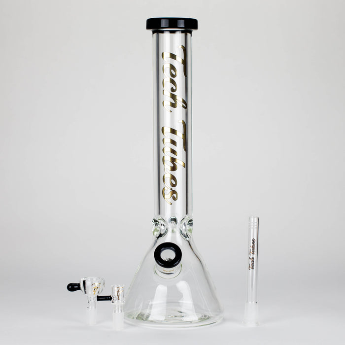 Tech Tubes | 16" 9mm Beaker Glass Bong Beaker Bong Maq Distributors