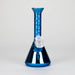 Karma | 7" Metallic Sandblasted Beaker Glass Dab Rig Rig Maq Distributors