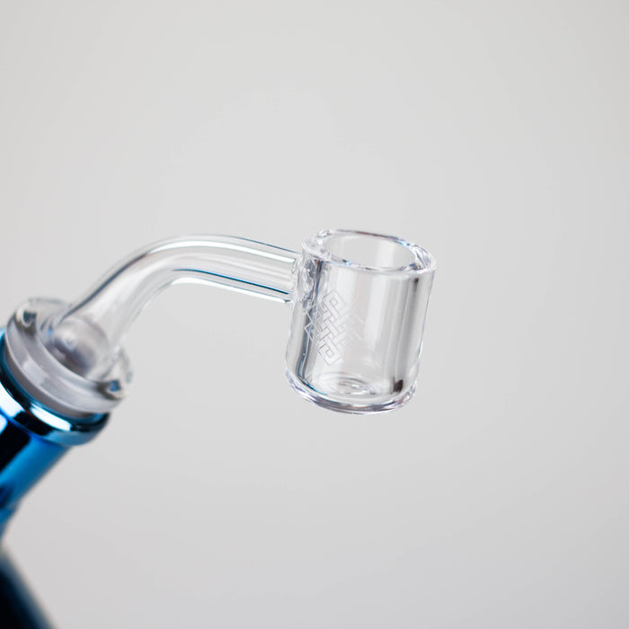 Karma | 7" Metallic Sandblasted Beaker Glass Dab Rig Rig Maq Distributors