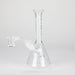 Karma | 7" Sandblasted Beaker Glass Dab Rig Beaker Bong Maq Distributors