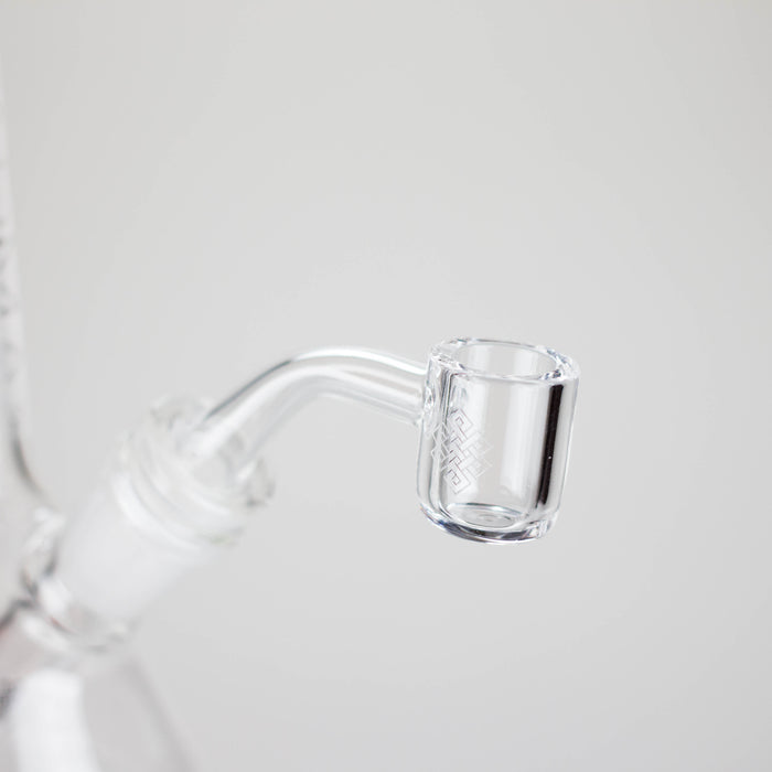 Karma | 7" Sandblasted Beaker Glass Dab Rig Beaker Bong Maq Distributors