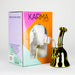Karma | 6" Metallic Gold Kettle Glass Dab Rig Bongs Maq Distributors