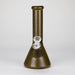 Karma | 9" Beaker Lightning Plated Glass Bong Beaker Bong Maq Distributors