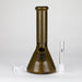 Karma | 9" Beaker Lightning Plated Glass Bong Beaker Bong Maq Distributors