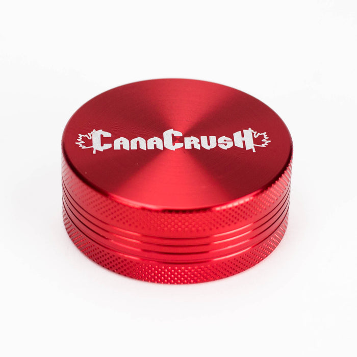 CanaCrush | 2" 2 Piece Grinder Regular Maq Distributors Red