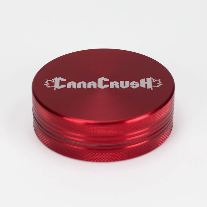 CanaCrush | 2.5" 2 Piece Grinder Regular Maq Distributors Red
